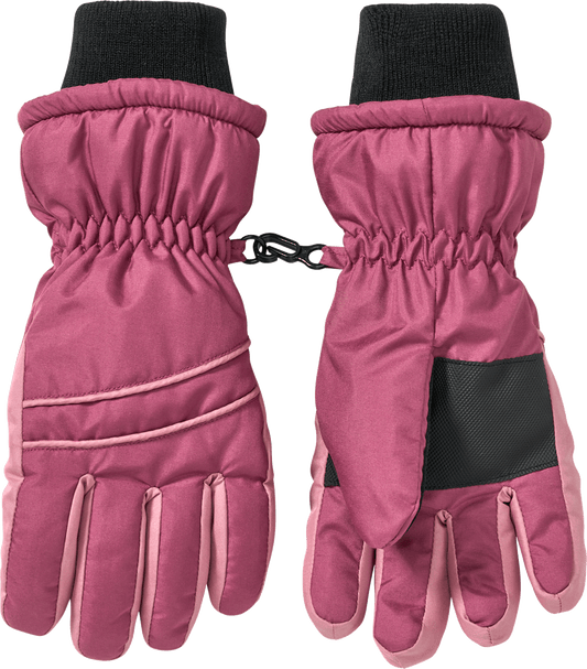 PUSBLU Gants de doigt thermiques, rose, taille 4, 1 pce