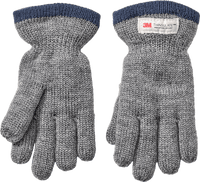 Thermohandschuhe, grau, Gr. 3, 1 St