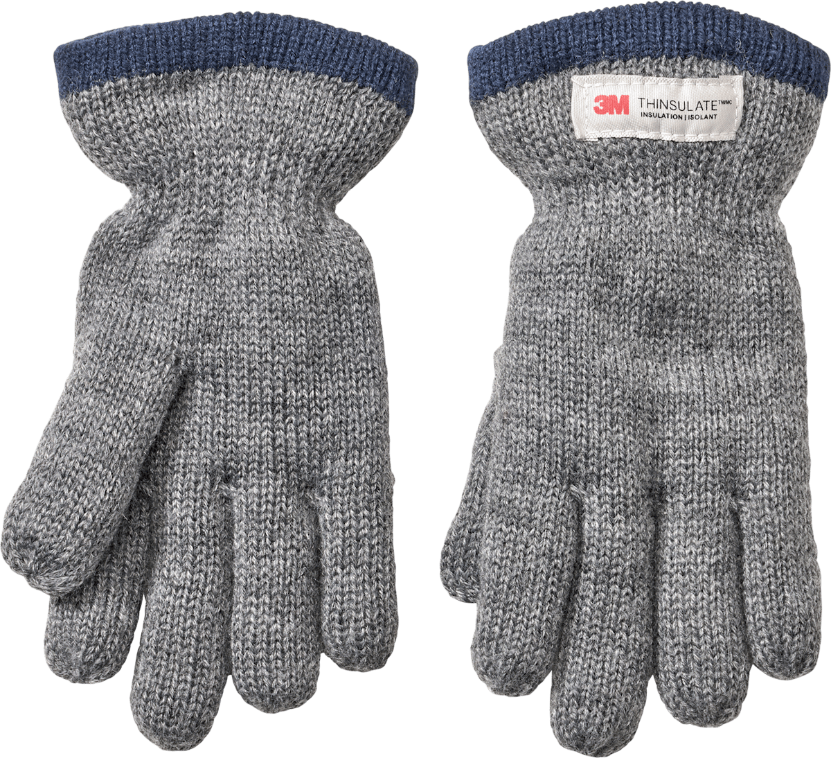 Thermohandschuhe, grau, Gr. 4, 1 St