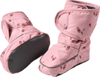 Thermoschuhe mit floralem Muster, rosa, 6-12 Monate