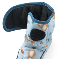 Thermoschuhe mit Waldtier-Muster, blau, 6 - 12 Monate, 1 St PUSBLU