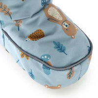 Thermoschuhe mit Waldtier-Muster, blau, 6 - 12 Monate, 1 St PUSBLU
