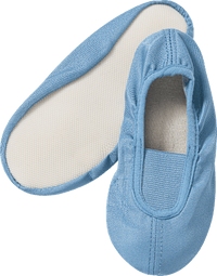 Gymnastiekslippers, blauw, maat 23/24, 1 stuk