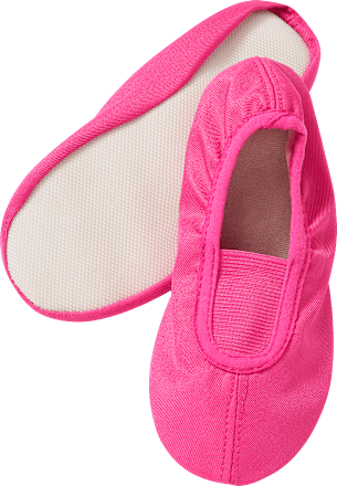 Gymnastiekslippers, roze, maat 23/24, 1 stuk