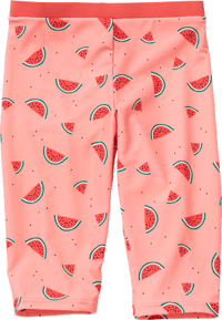 UV Badehose mit Melonen-Muster, rosa, Gr. 122/128, 1 St PUSBLU