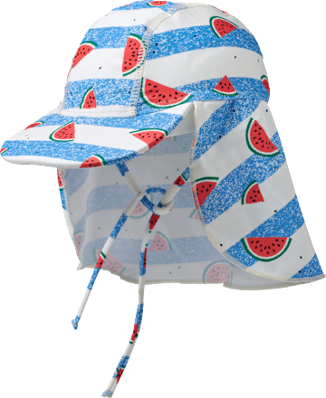 UV Mütze mit Melonen-Muster, blau, Gr. 52/53, 1 St PUSBLU