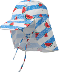 UV Mütze mit Melonen-Muster, blau, Gr. 52/53, 1 St PUSBLU