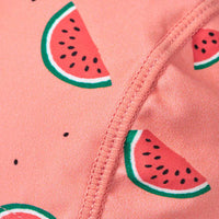 UV Mütze mit Nackenschutz & Melonen-Muster, rosa, Gr. 50/51, 1 St PUSBLU