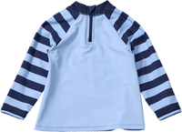 UV Shirt mit Streifen-Muster & Anker-Motiv, blau, Gr. 110/116, 1 St