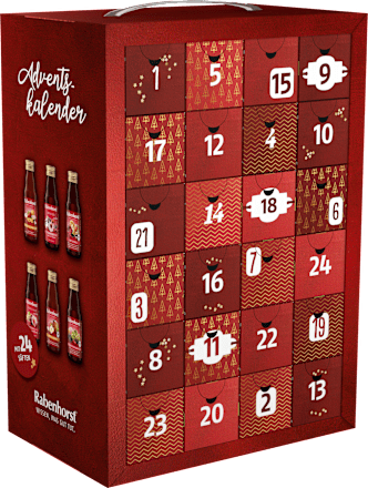 Adventskalender 2025 - gesund durch den Advent, 3 l Rabenhorst