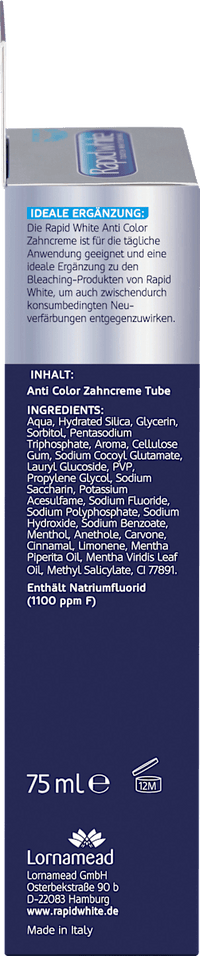 Zahnpasta Anti Color, 75 ml