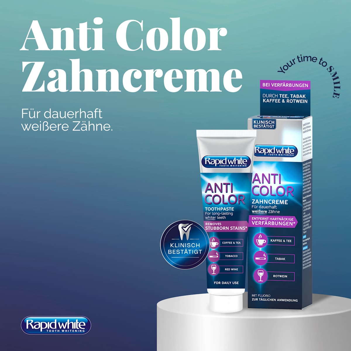 Zahnpasta Anti Color, 75 ml