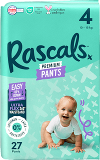 Babybroekjes Premium Maat 4 (10-15 kg), 27 stuks