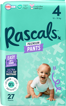 Baby Pants Premium Gr. 4 (10-15 kg), 27 St