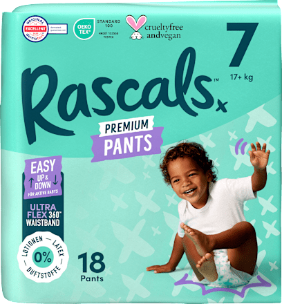 Babybroekjes Premium Maat 7 (17+ kg), 18 stuks