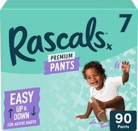 Rascals Baby Pants Premium Gr. 7 (17+kg), 90 St