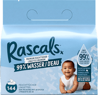 Feuchttücher Premium 99 % Wasser (3x48 St), 144 St