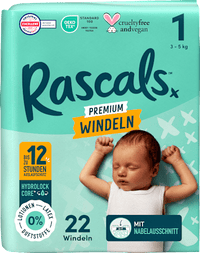 Luiers maat 1 (3-5 kg), 22 stuks