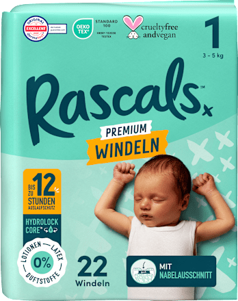 Windeln Premium Gr. 1 (3-5 kg), 22 St