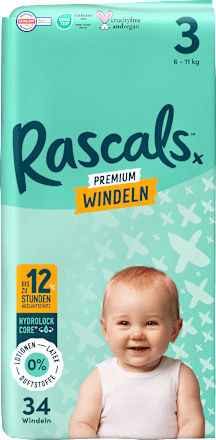 Windeln Premium Gr. 3 (6-11 kg), 34 St