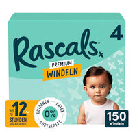 Premium luiers maat 4 (10-15 kg), maandelijkse doos, 150 stuks