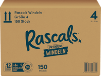 Premium luiers maat 4 (10-15 kg), maandelijkse doos, 150 stuks