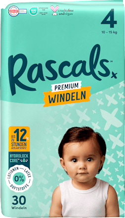 Windeln Premium Gr. 4 (10-15 kg), 30 St
