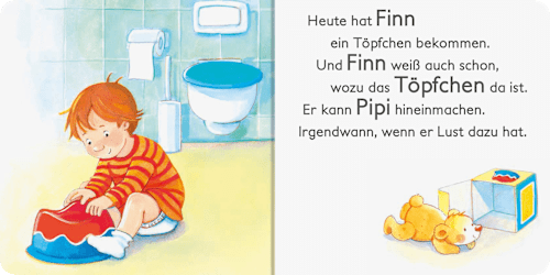 Kinderbuch Finn geht aufs Töpfchen, 1 St