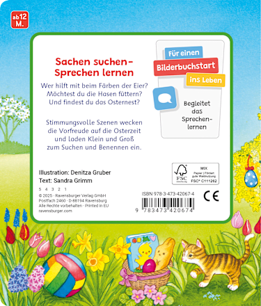 Kinderbuch Mein erstes Sachen suchen: Frohe Ostern, 1 St