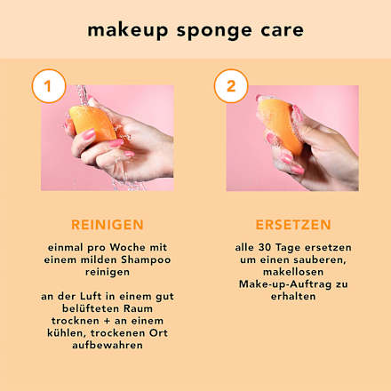 Make-Up Schwamm Miracle Complexion mit  Case, 1 St REAL TECHNIQUES