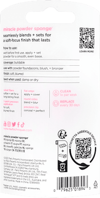 Make-up Schwamm Miracle Powder, 1 St REAL TECHNIQUES