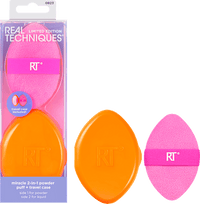 Miracle 2in11 Powder Puff + Case Set 2tlg, 1 St REAL TECHNIQUES