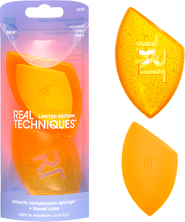 Miracle Complexion Sponge + Case Set 2tlg, 1 St REAL TECHNIQUES