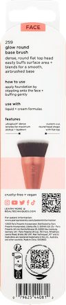 Pinsel Glow Round Base Brush, 1 St REAL TECHNIQUES