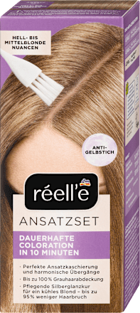 réell‘e Ansatzset 9.0 Hell-Mittelblond, 1 St