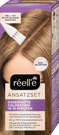 Uitgroeiset 9.0 Licht-Middelblond, 1 stuk