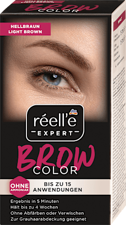 réell‘e EXPERT Augenbrauenfarbe hellbraun, 1 St