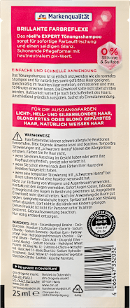Tönungsshampoo 10.81 Silberblond, 25 ml réell‘e EXPERT