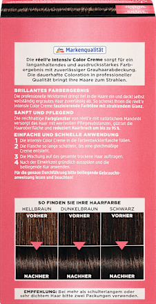 Haarfarbe 3.0 Dunkelbraun, 1 St réell‘e