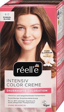 Haarfarbe 6.0 Dunkelblond, 1 St réell‘e