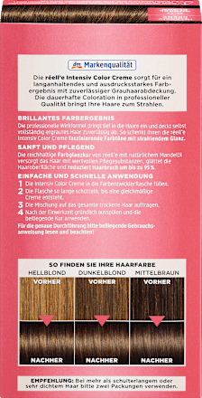 Haarfarbe 6.0 Dunkelblond, 1 St réell‘e