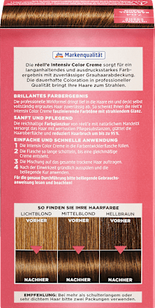 Haarfarbe 7.04 Karamellbraun, 1 St réell‘e