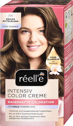 Haarfarbe 7.11 Kühles Mittelblond, 1 St réell‘e