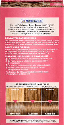 Haarfarbe 8.1 Kühles Hellblond, 1 St réell‘e