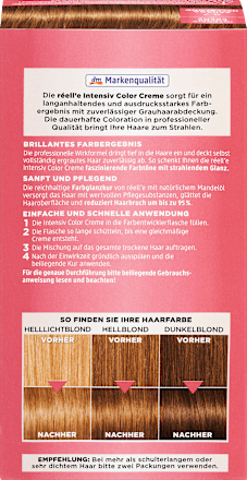 Haarfarbe 8.7 Sahara Hellblond, 1 St réell‘e