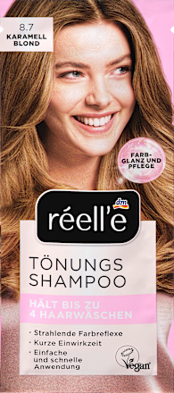 Tönungsshampoo 8.7 Karamellblond, 14 ml