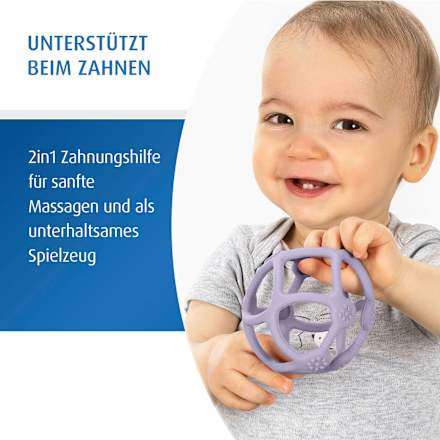 Beiß- und Greifball Bite & Play lila, 1 St