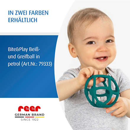 Beiß- und Greifball Bite & Play lila, 1 St