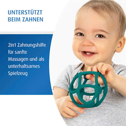 Beiß- und Greifball Bite & Play petrol, 1 St