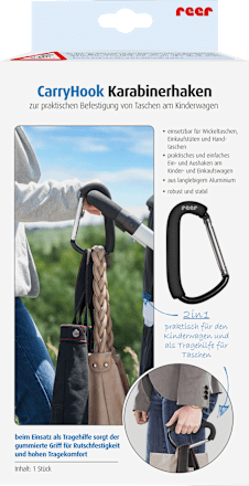 Karabinerhaken "Carry Hook", 1 St